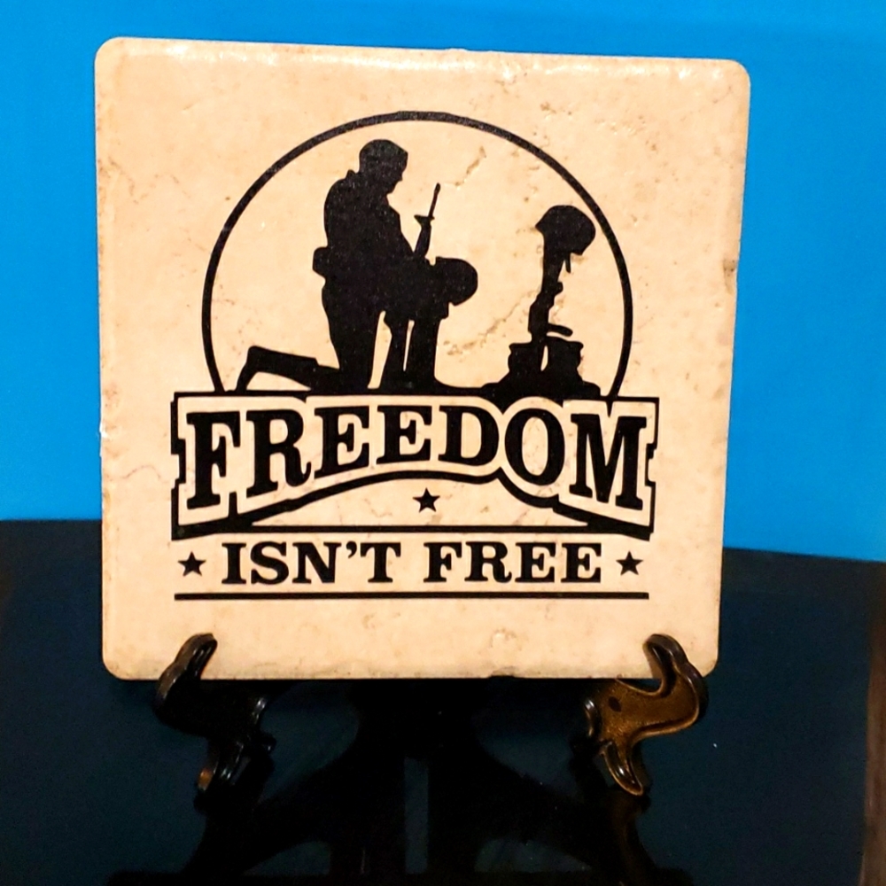 Freedom isn't free tile piece
